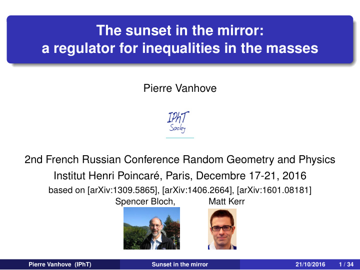 the sunset in the mirror a regulator for inequalities in