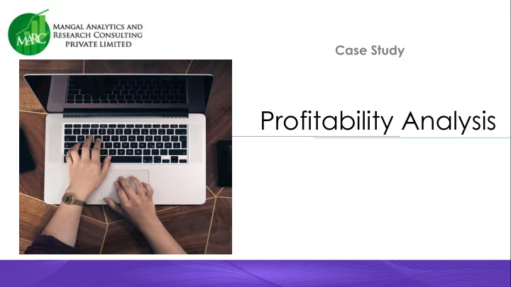 profitability analysis overview of income statements