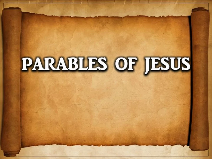 jesus tells a parable about a midnight request of a