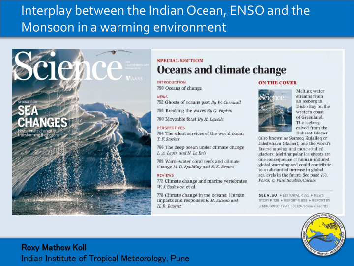 interplay between the indian ocean enso and the