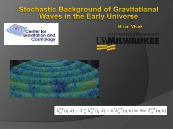 physics of the big bang!  Image from: http://abyss.uoregon.edu/~js/images/cmb_scatter.jpg  Work