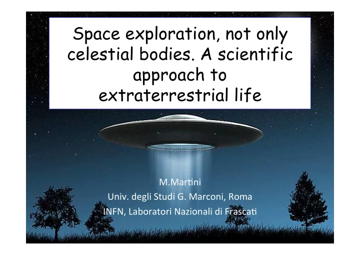 space exploration not only celestial bodies a scientific