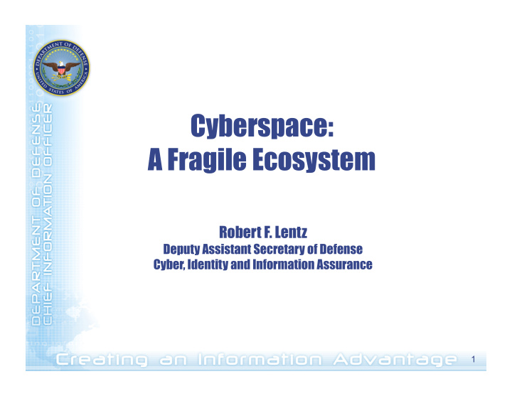 cyberspace a fragile ecosystem