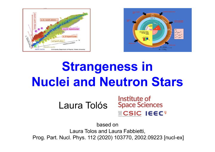 strangeness in nuclei and neutron stars