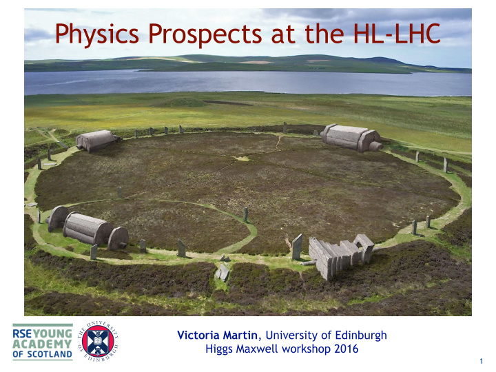 physics prospects at the hl lhc