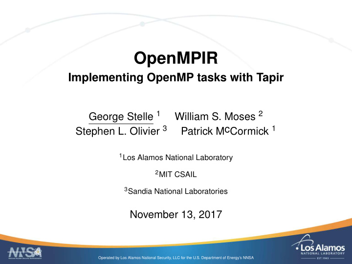 openmpir