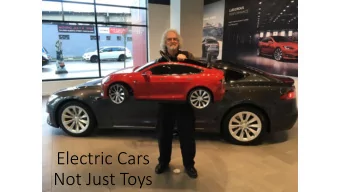 Electric Cars  Not Just Toys  Clean across Canada Clean across Canada May 5 2015  May 23