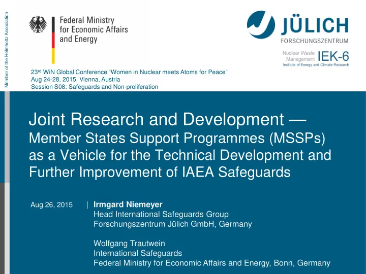 joint research and development
