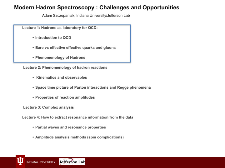 modern hadron spectroscopy challenges and opportunities