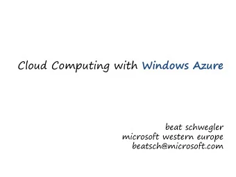 why?  cheaper.  risk mitigation.  agility.  what?  elastic compute.  scalable storage.  network