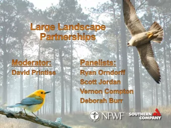 across Northwest Florida  Giving back to our communities  Preserving natural beauty