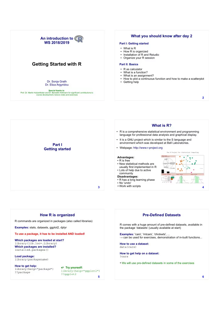 what you should know after day 2 an introduction to ws