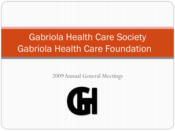 gabriola health care society