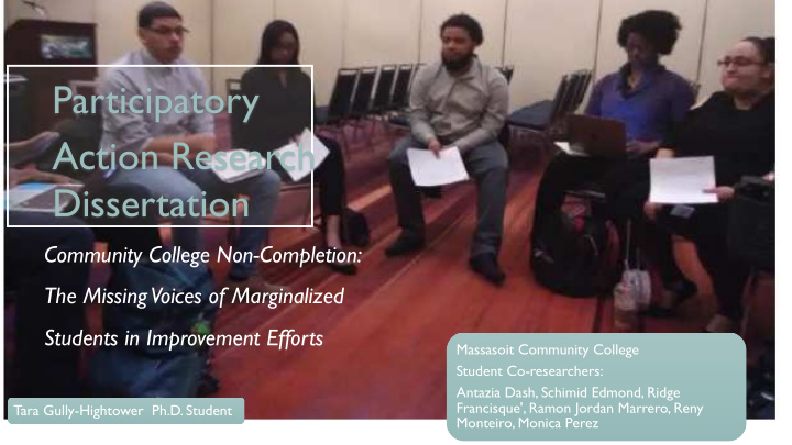 participatory action research dissertation