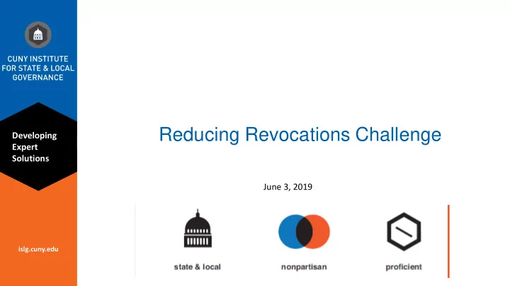 reducing revocations challenge