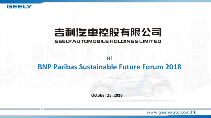 bnp paribas sustainable future forum 2018