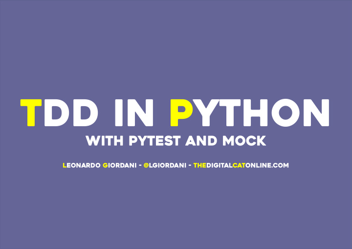 tdd in python