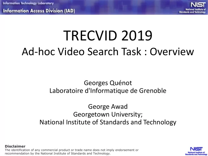 trecvid 2019