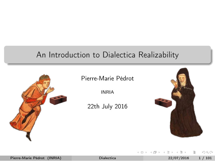 an introduction to dialectica realizability