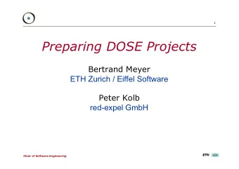 Setting up an Distributed Project  2  From task/vision to agreed requirements  Planning and