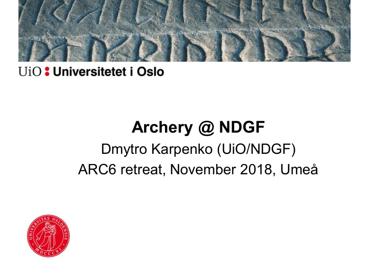 archery ndgf