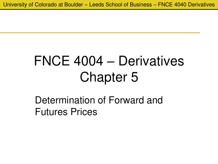 fnce 4004 derivatives chapter 5