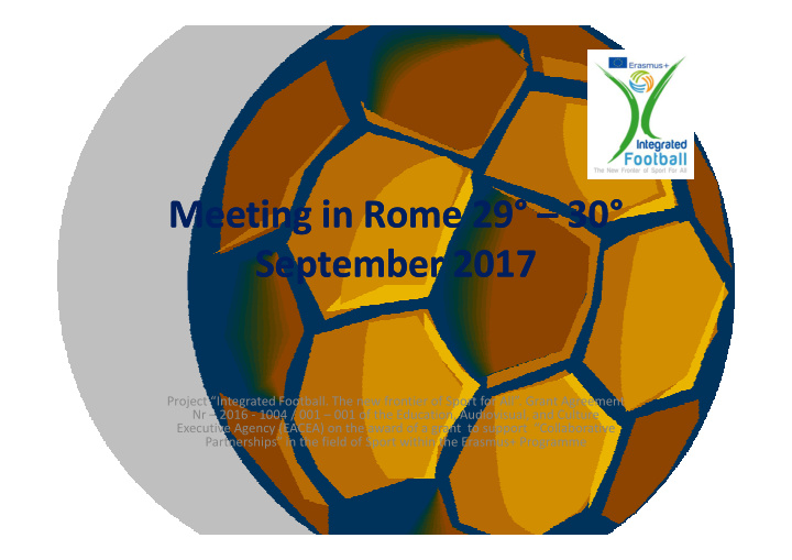 meeting in meeting in rome rome 2 29 9 30 30 september