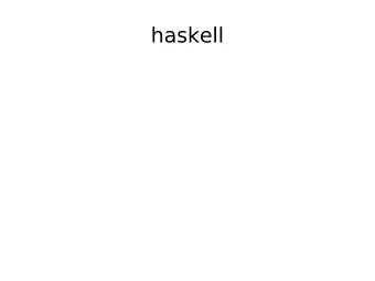 haskell  cons In haskell consing is done via the infix operator (:).  For example:  (cons 1 (cons 2