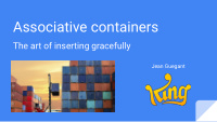 associative containers