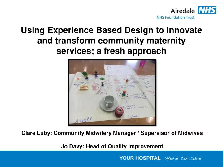 and transform community maternity