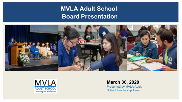 mvla adult school board presentation