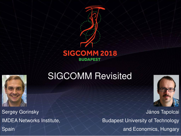 sigcomm revisited