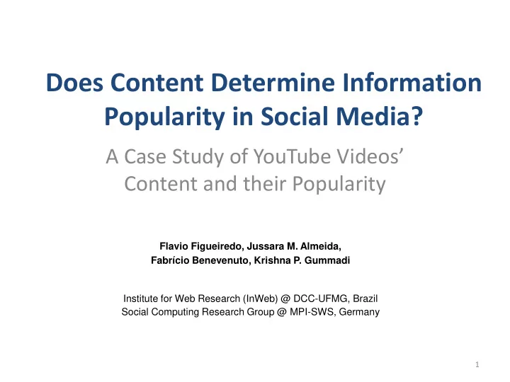 does content determine information