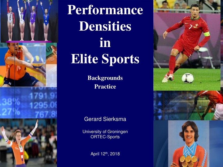 performance densities in elite sports