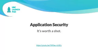 Its worth a shot.  https://youtu.be/7W5au-IJUEc  Approach  1.  What created the vulnerability.