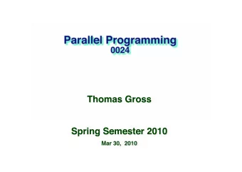 Outline  0024 Spring 2010   10 ::  2   Recall  0024 Spring 2010   10 ::
