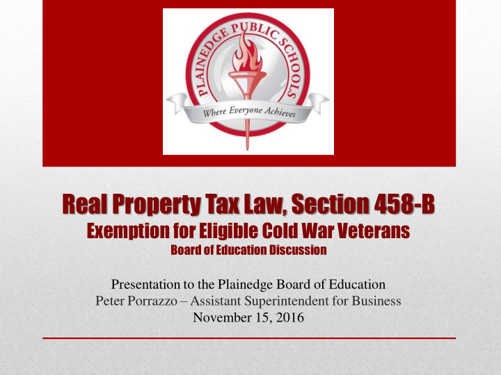 real property tax law section 458 b