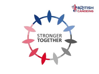 British Canoeing Membership Aims  GROWTH  SATISFACTION  RETENTION  33,000 Individual  Improve