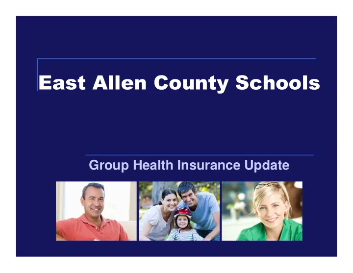 group health insurance update