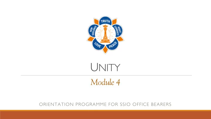 module 4 general outline