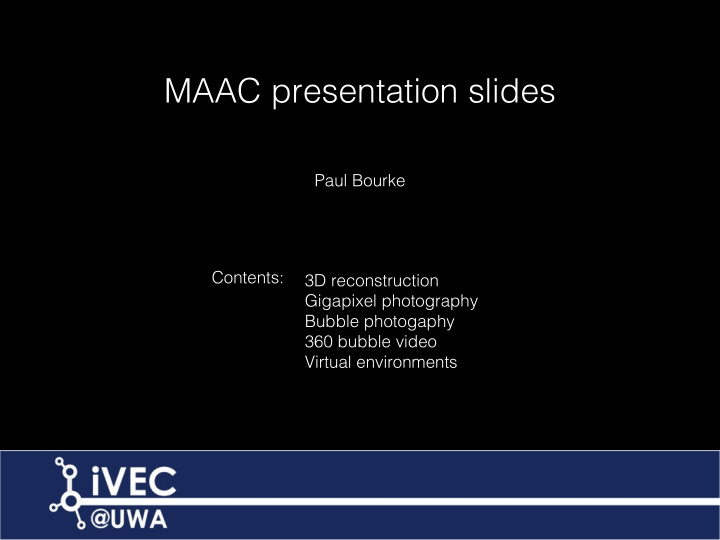 maac presentation slides