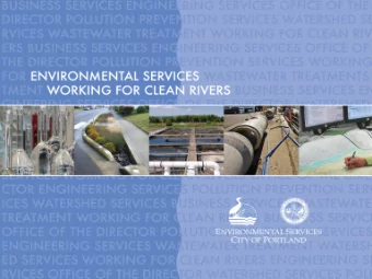 City of Portland  Bureau of Environmental Services  Extra Strength Charge Program  John Holtrop