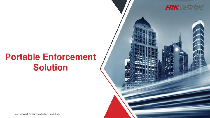 portable enforcement