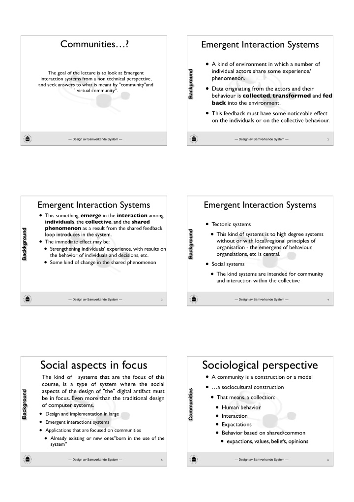 social aspects in focus sociological perspective