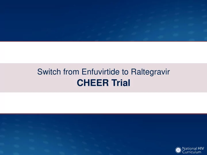 cheer trial