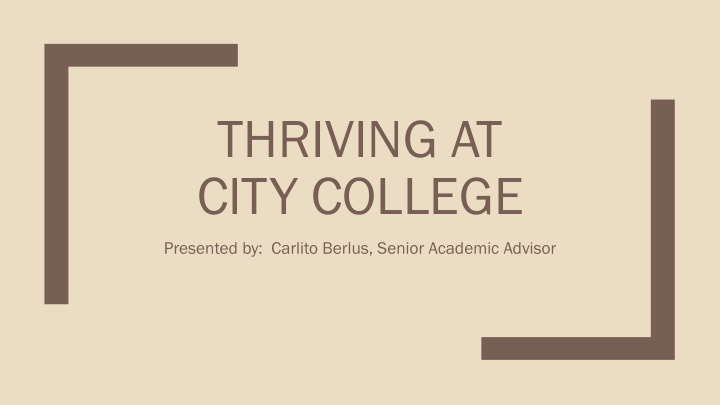 city college