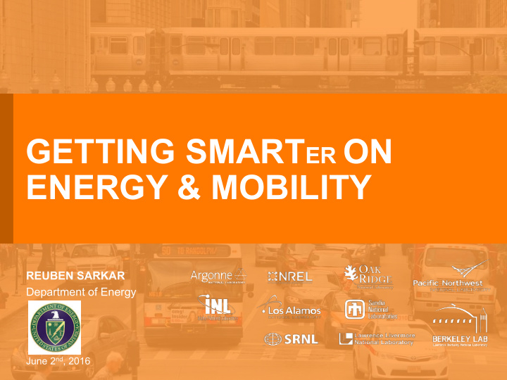 getting smart er on energy mobility