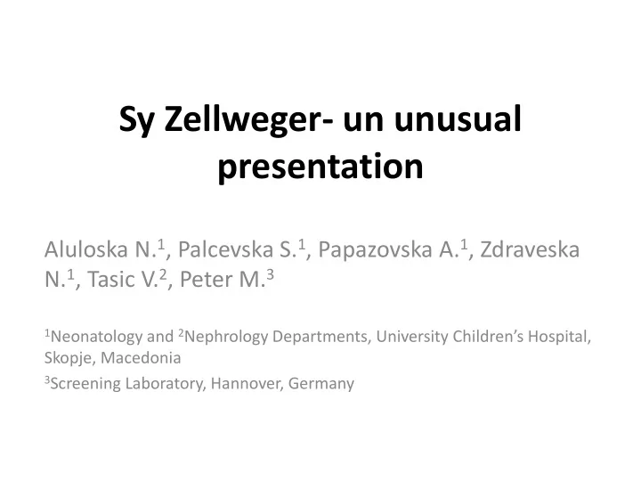 presentation