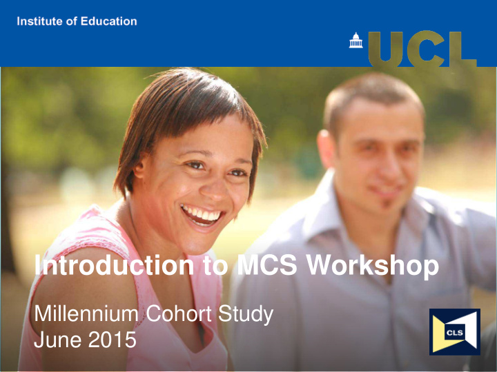 introduction to mcs workshop