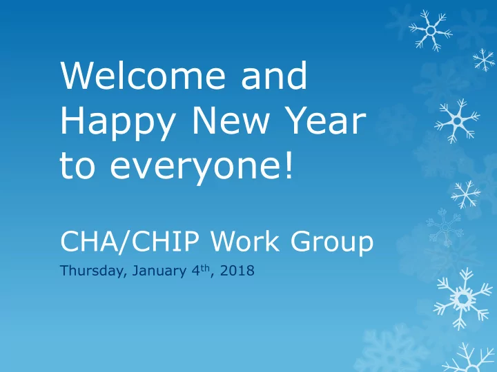 happy new year to everyone